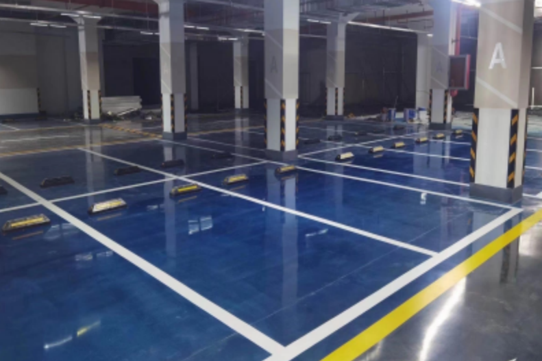 水性染色固色地坪